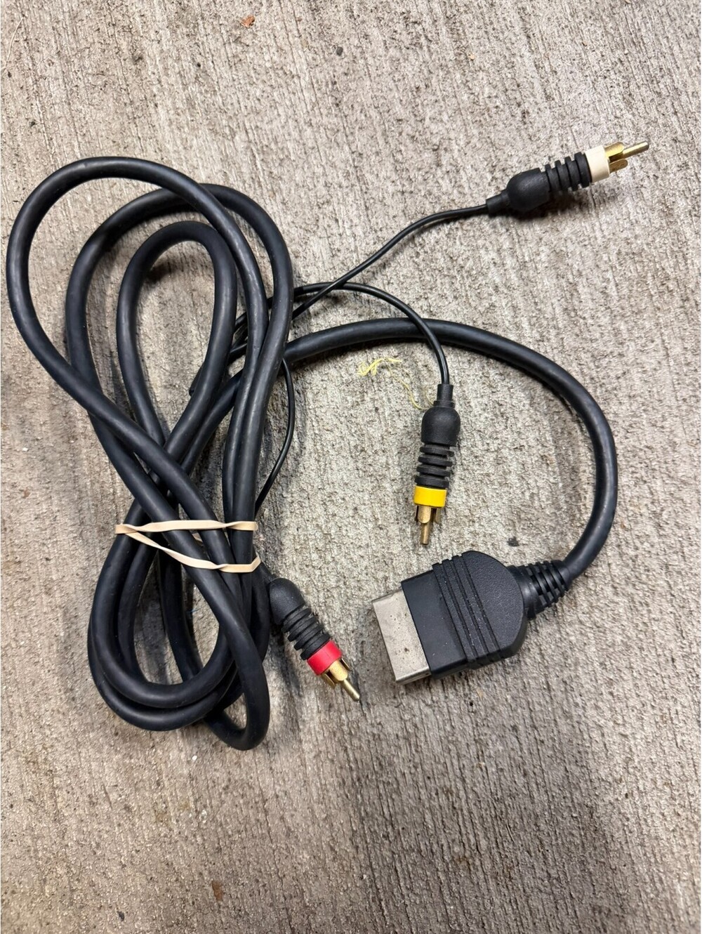 Microsoft OEM Original Xbox Standard AV Cable Very Good Xbox Original